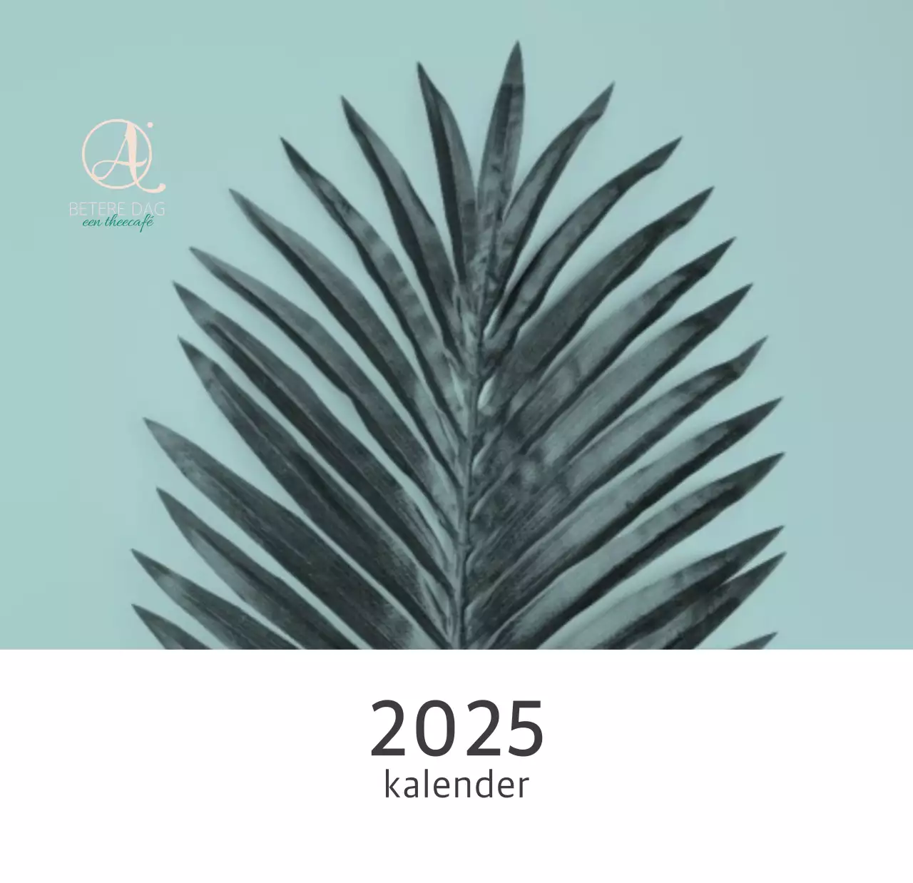 Witte schone botanische natuurkalender