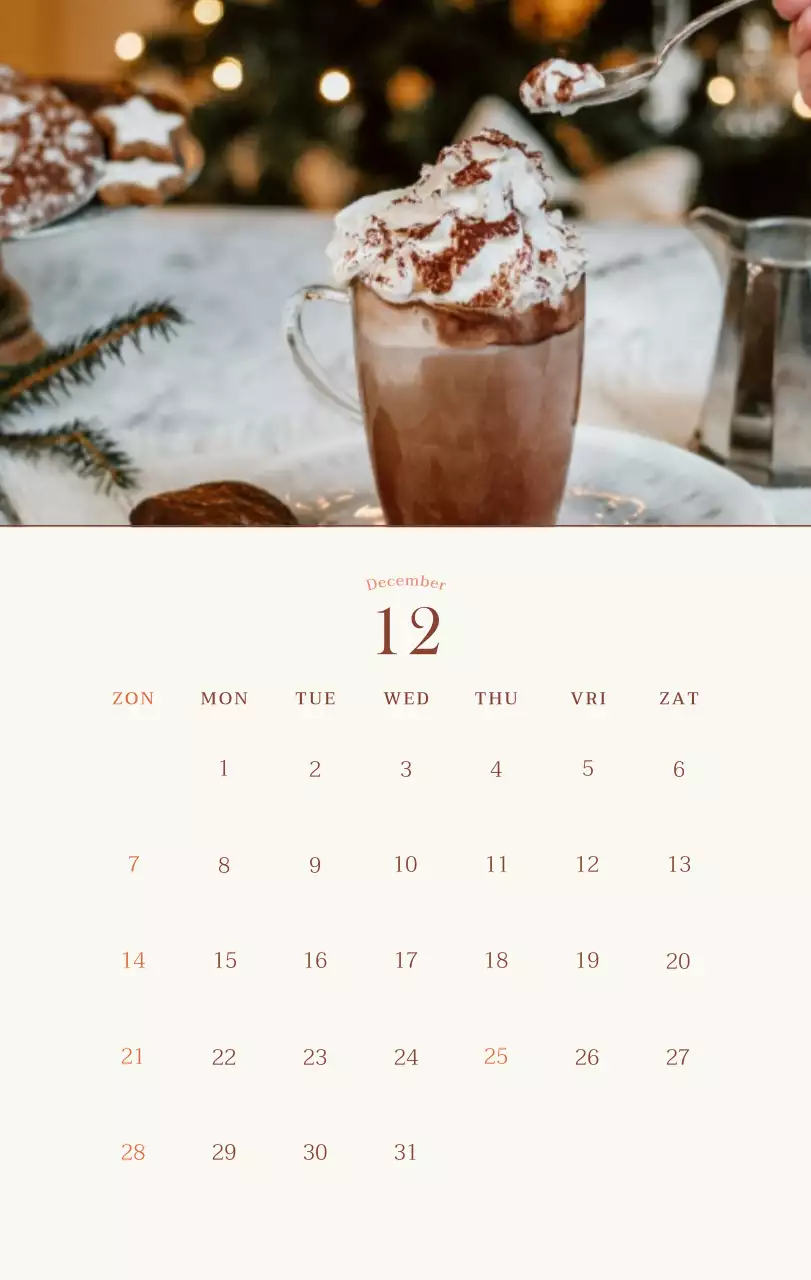 Promote Beige Vintage Café