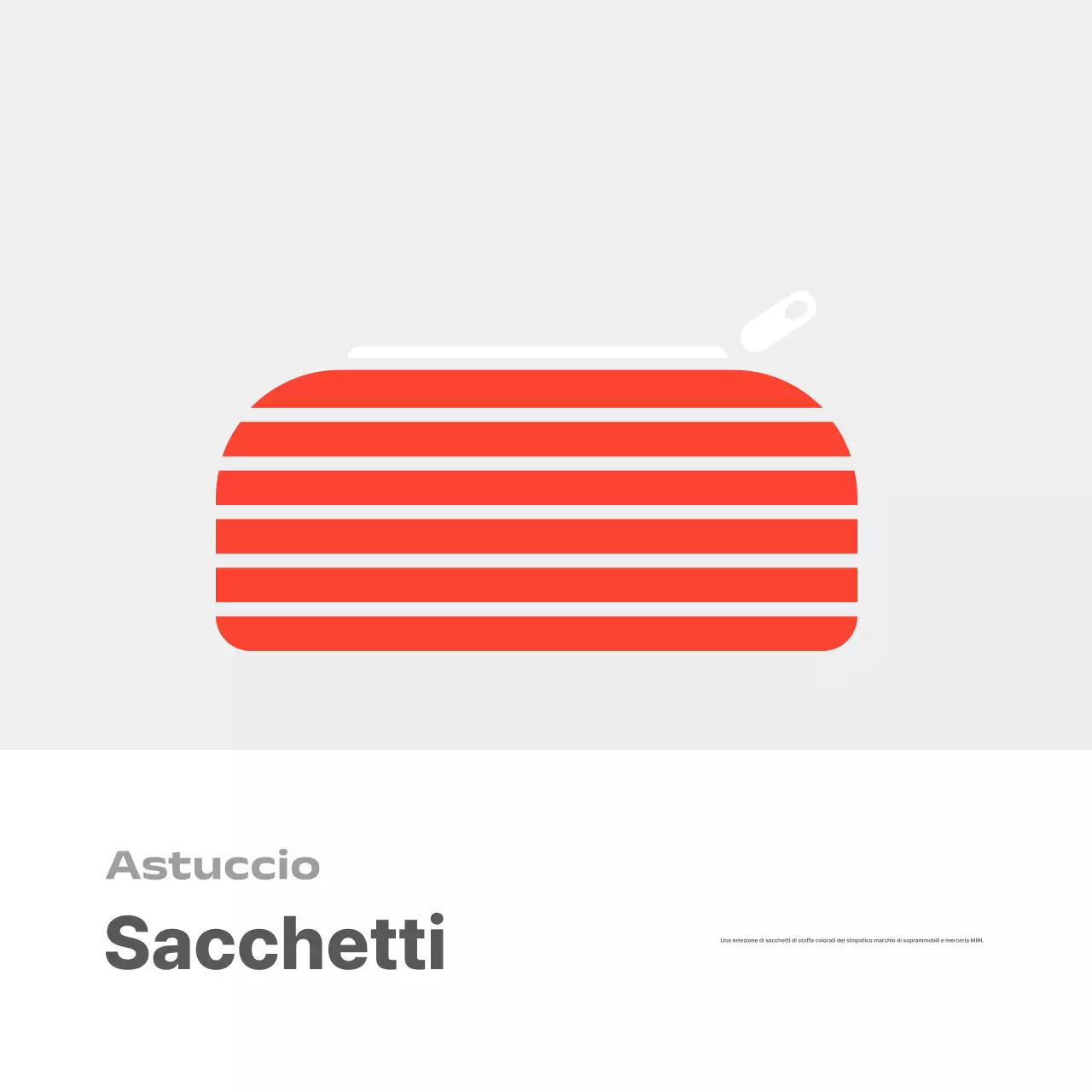 Annuncio di merceria semplice di cancelleria grigia