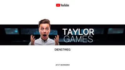 schwarz modern gaming anzeige