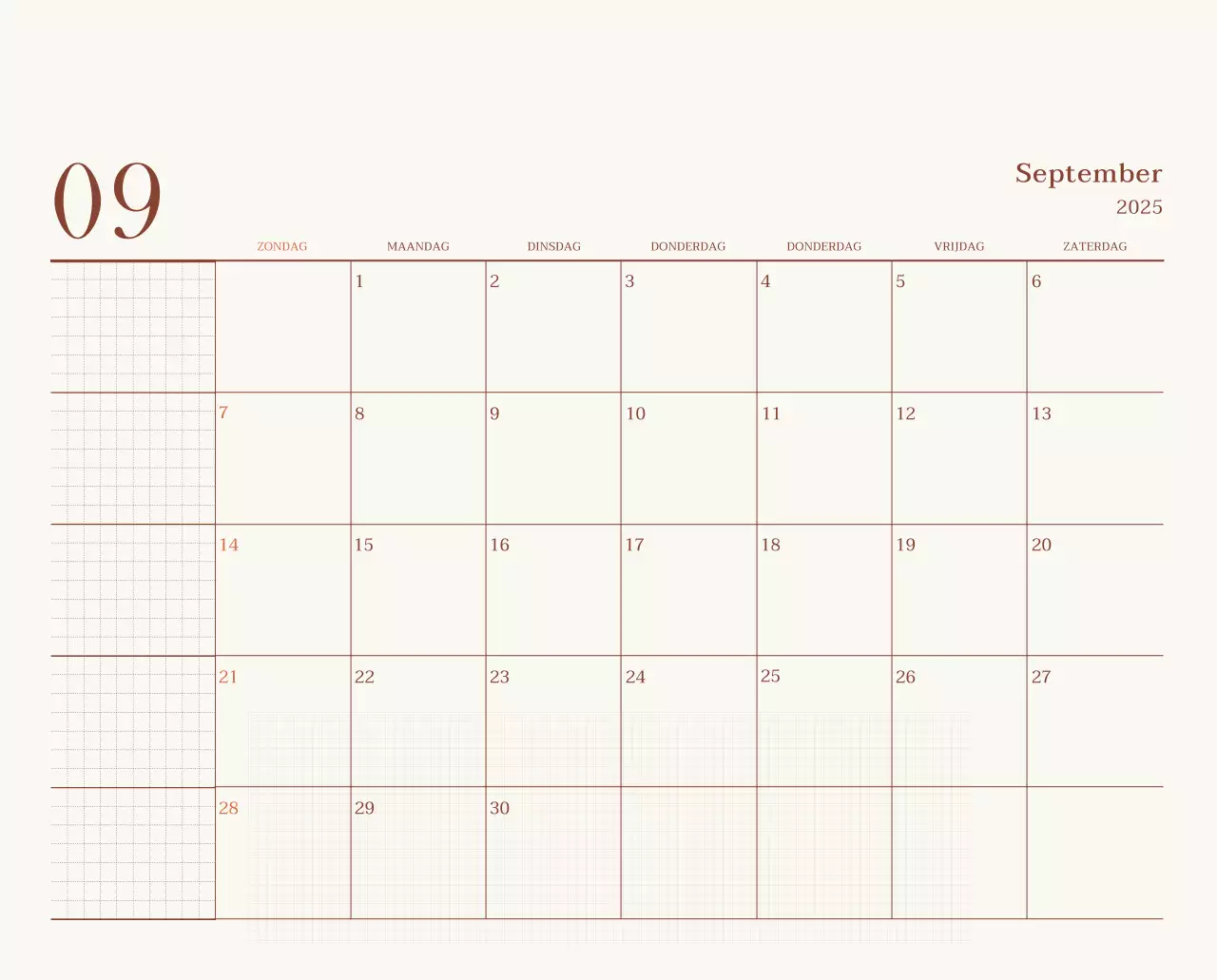 Promote Beige Vintage Café