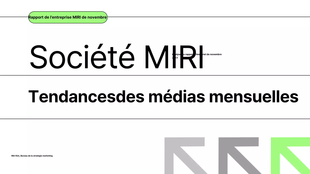 Résumé Analyse des médias propres