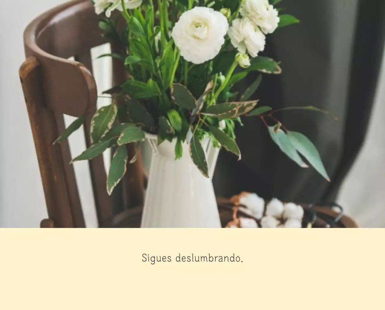 Calendario blanco de naturaleza botánica limpia