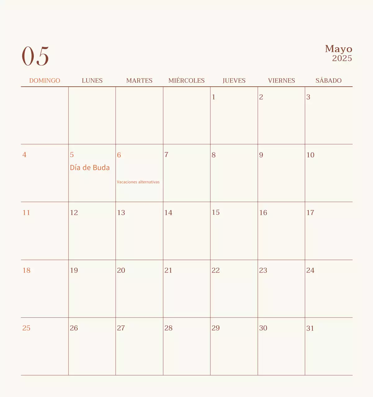 Promover Beige Vintage Cafe