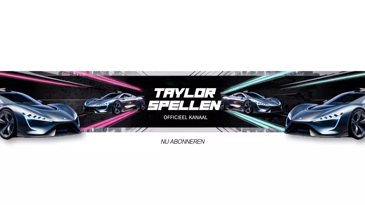 neon moderne gaming reclame