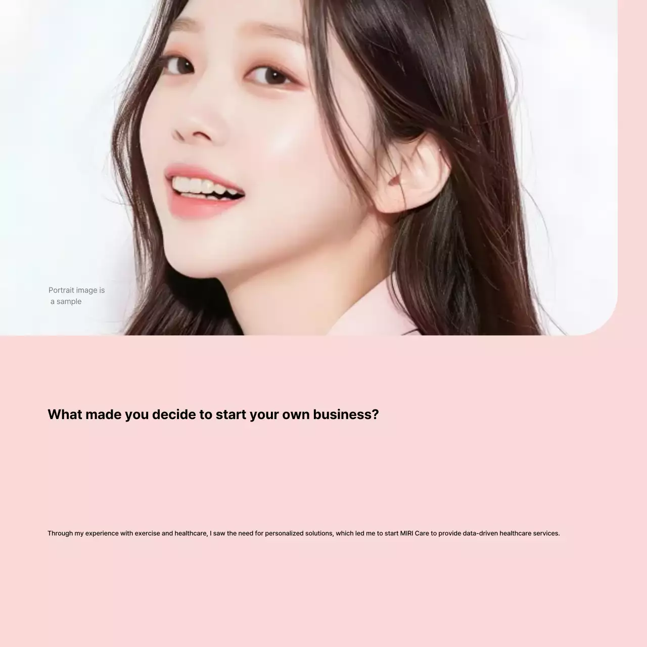 Guia de entrevista Pink Modern Instagram Carousel