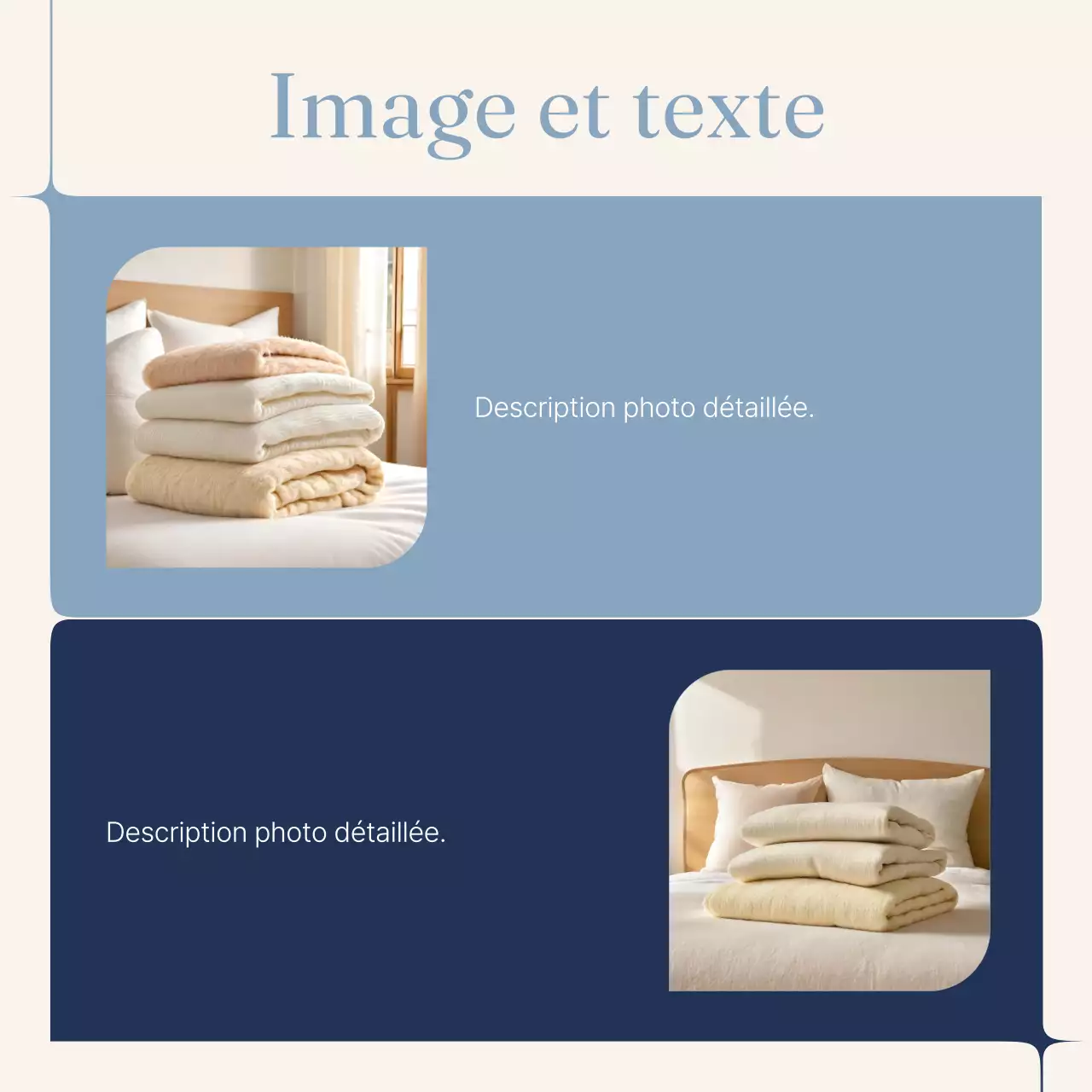 Guide du design minimaliste bleu clair