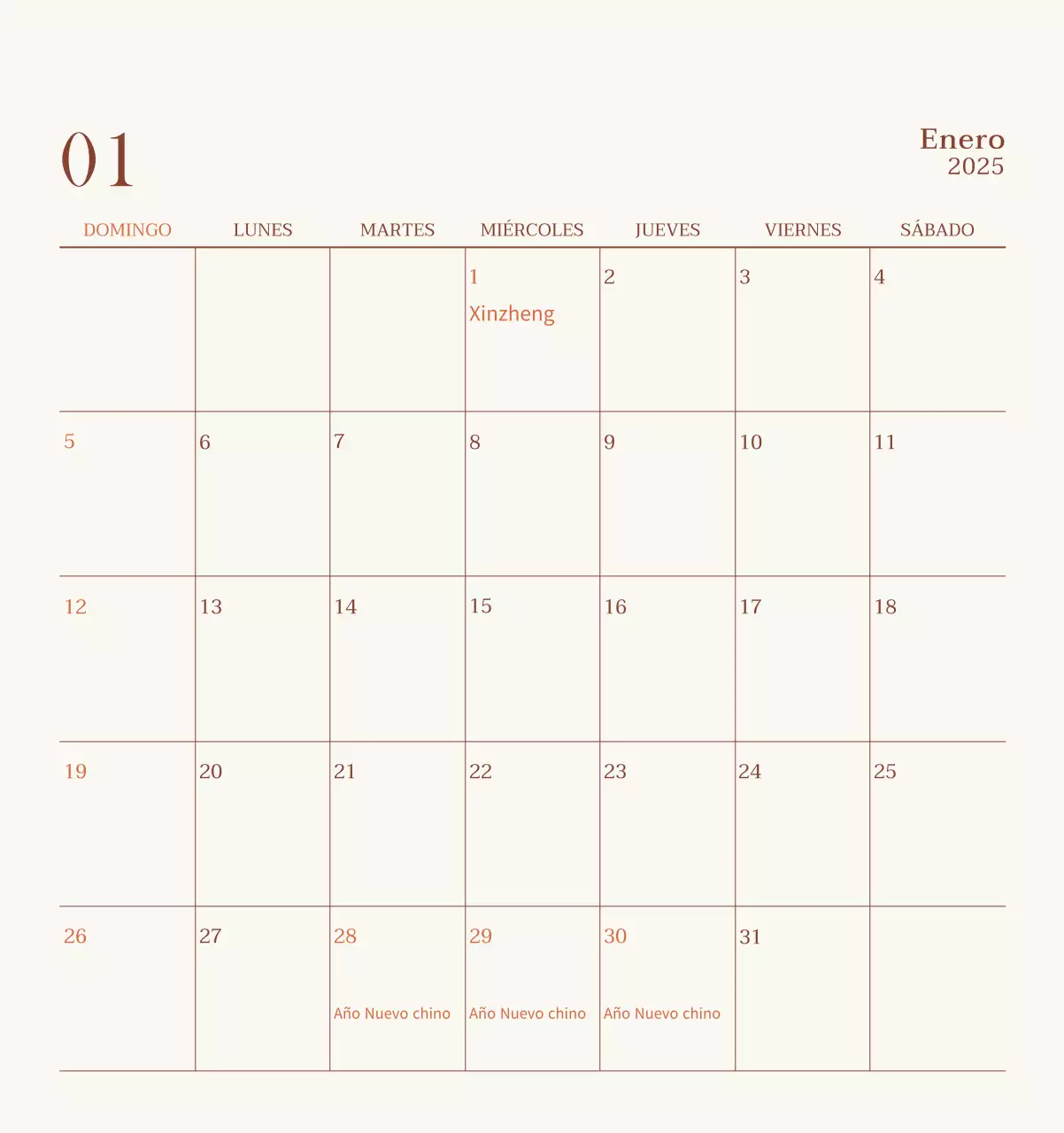 Promover Beige Vintage Cafe