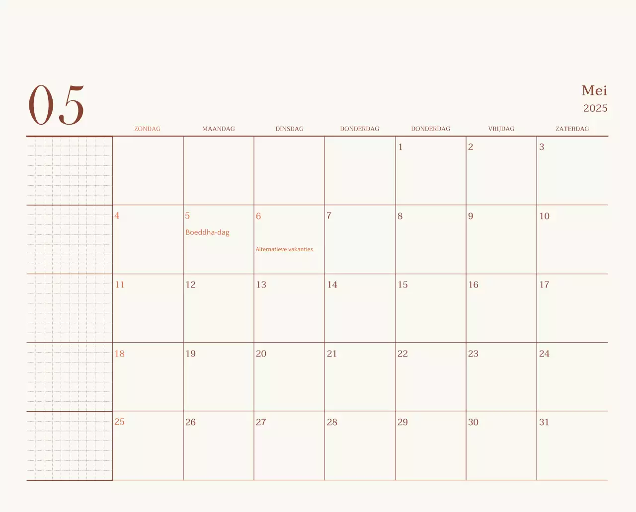 Promote Beige Vintage Café