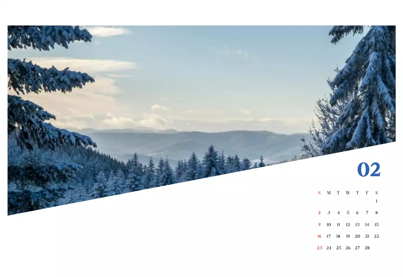 Calendario del Hospital Moderno Azul