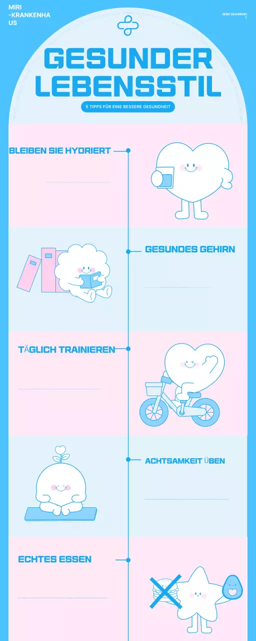 blue modern health guide