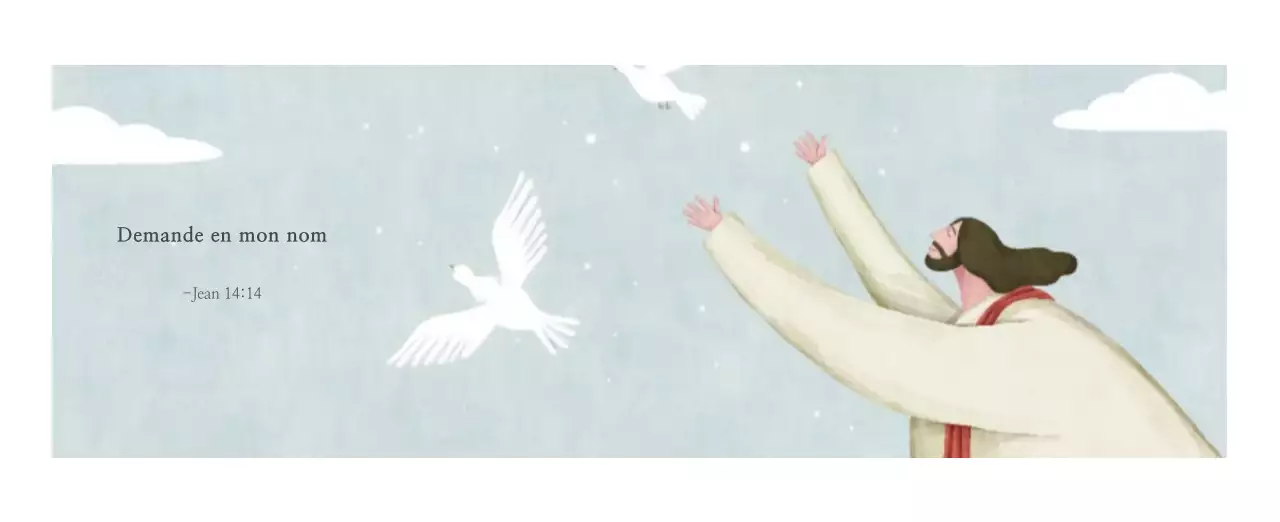 Illustration pastel de l'église