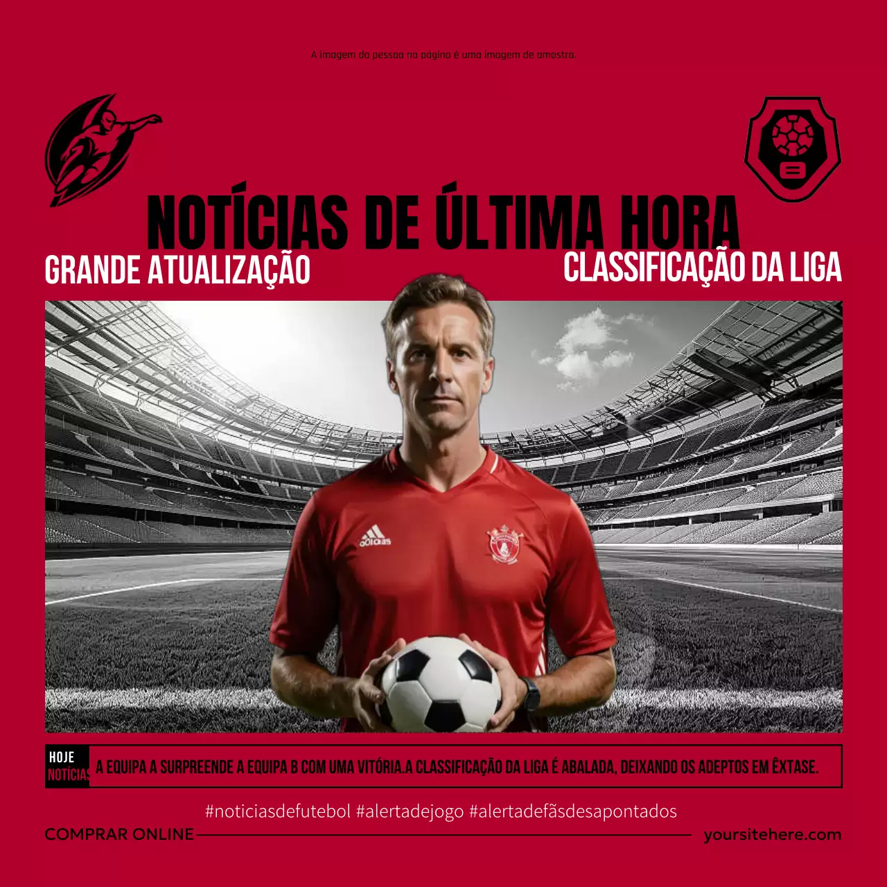 anúncio da red bold sports