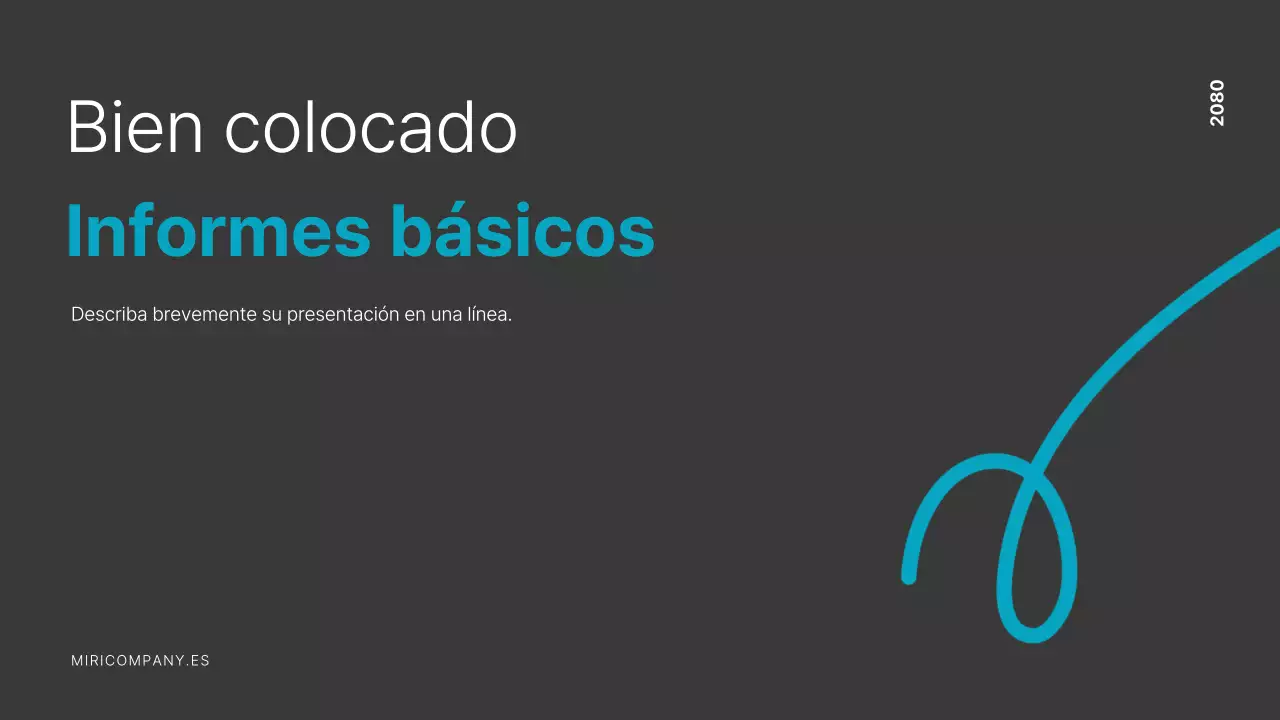 Informes grises limpios