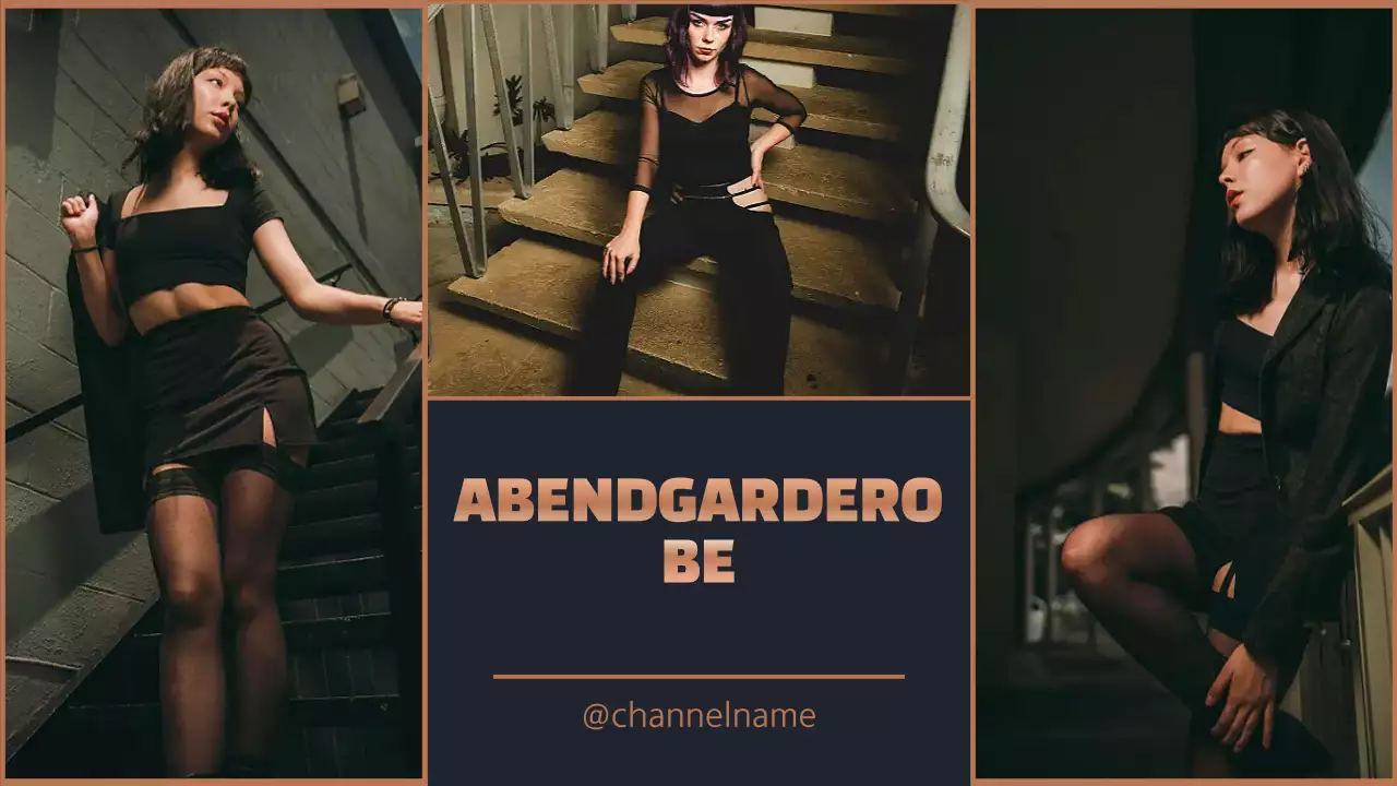 braun moderne Mode Förderung