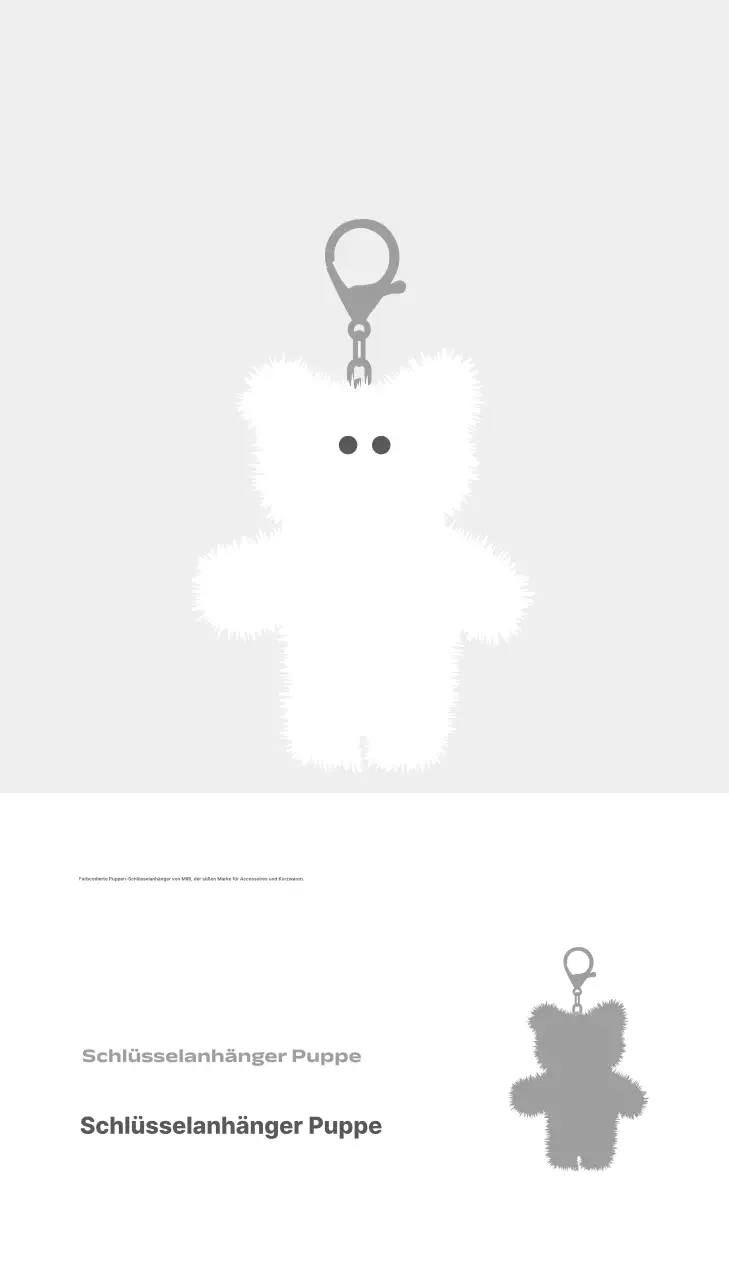 Graue einfache Schreibwaren-Kurzwaren-Anzeige