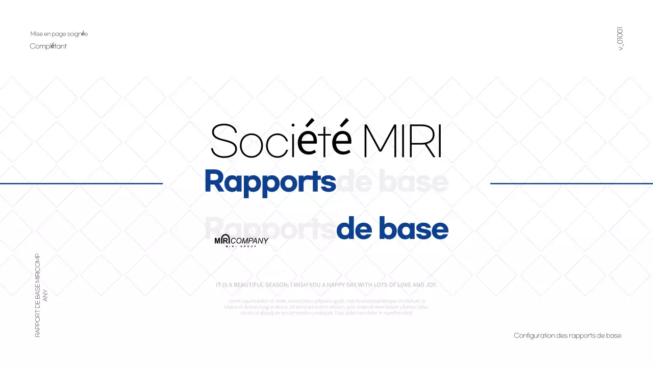 Rapport sur la défaillance du blanc