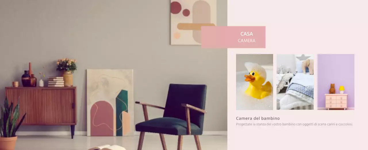 Calendario interno minimalista beige