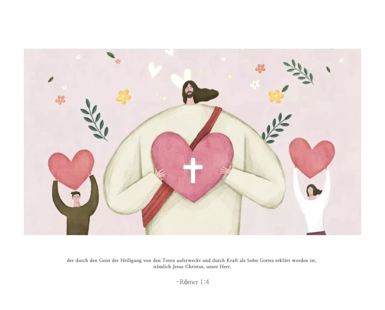 Pastell saubere Illustration Kirche