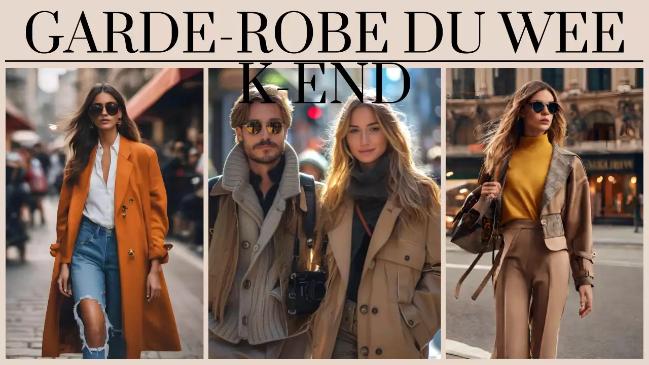 Annonce de mode beige tendance