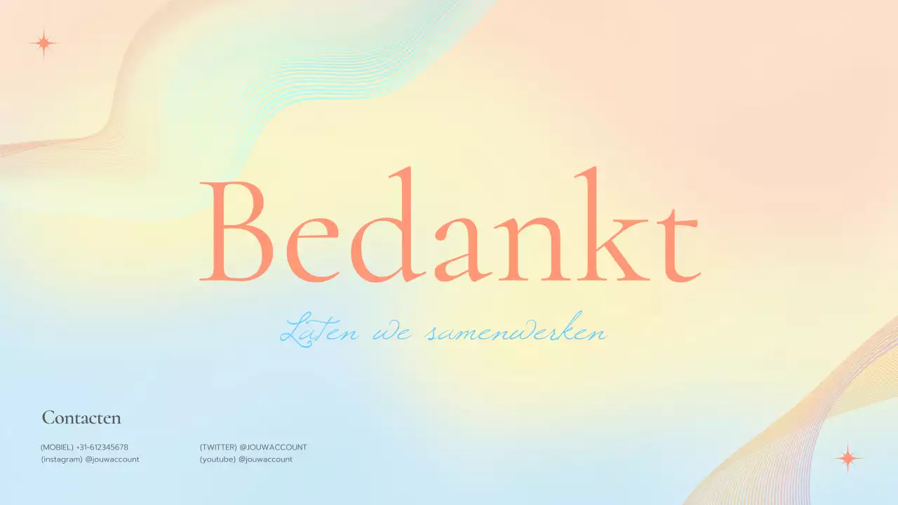 pastel elegante marketing portfolio