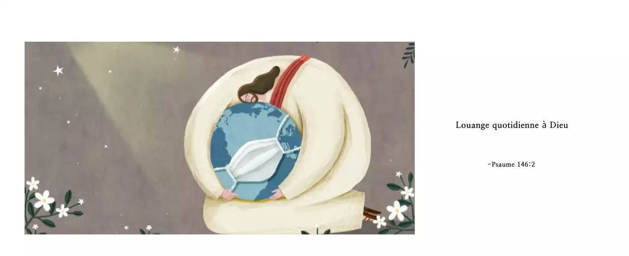 Illustration pastel de l'église