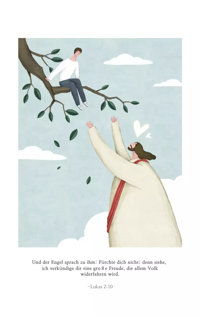 Pastell saubere Illustration Kirche