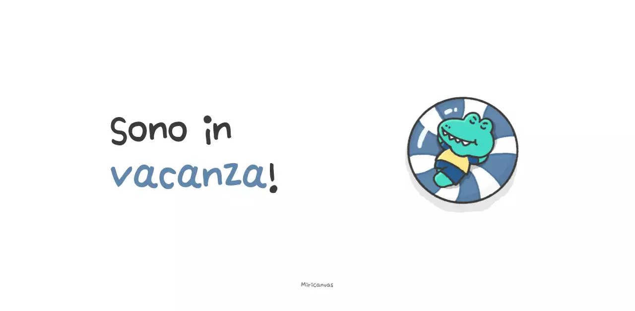 Un calendario con un simpatico concetto di illustrazione di Ago