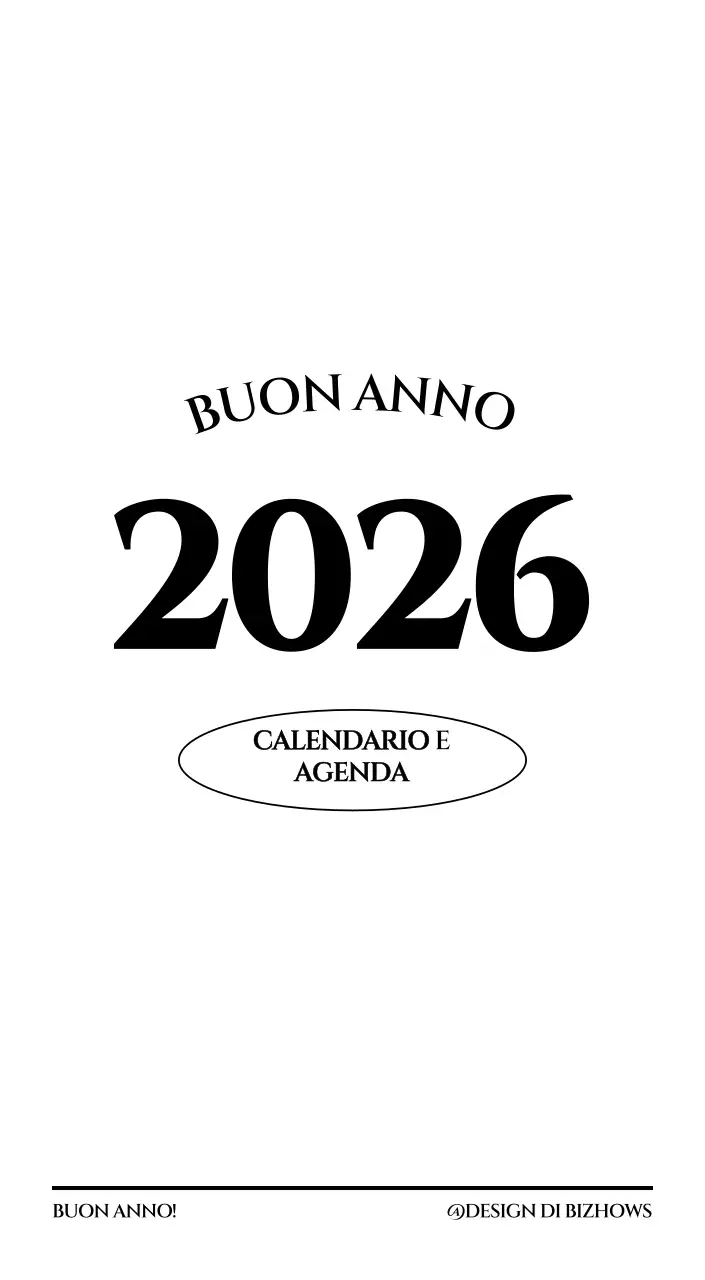 Calendario semplice con concetto di fotografia di viaggio emozionale in bianco e nero