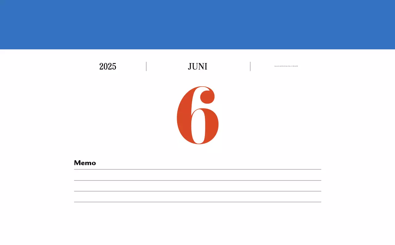 Retro-Konzept Erinnerungskalender in rot