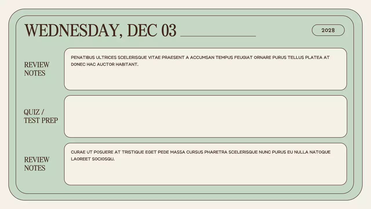 Sage Simple School Planner Presentation