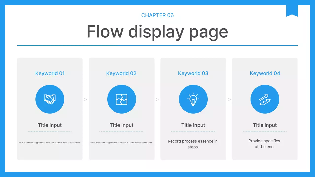 Apresentação do Guia Minimalista Azul