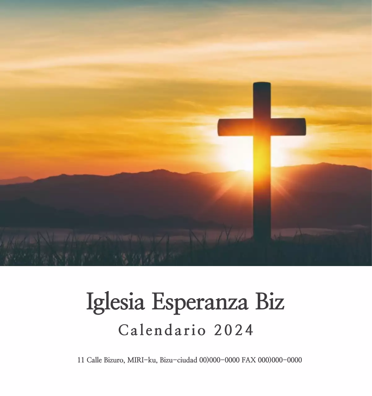 Caligrafía sencilla Promoción de la Biblia en la Iglesia