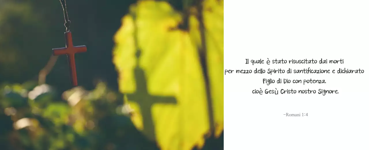 Promozione della chiesa biblica in calligrafia semplice