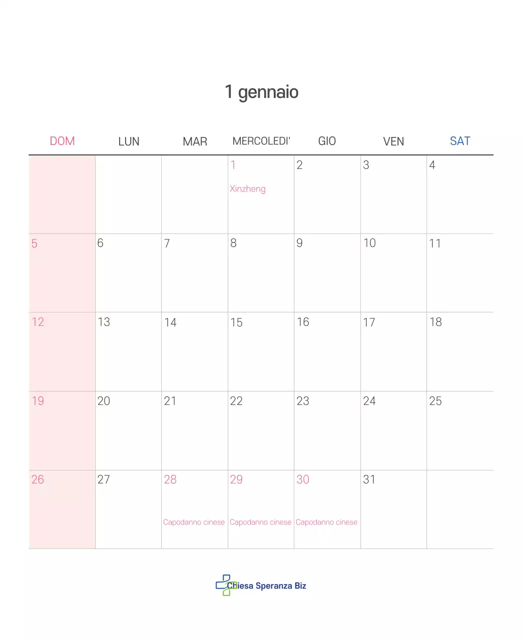 Chiesa illustrazione pulita pastello