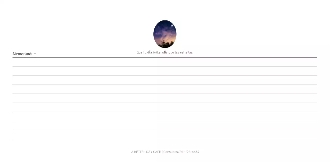 Calendario blanco de naturaleza botánica limpia