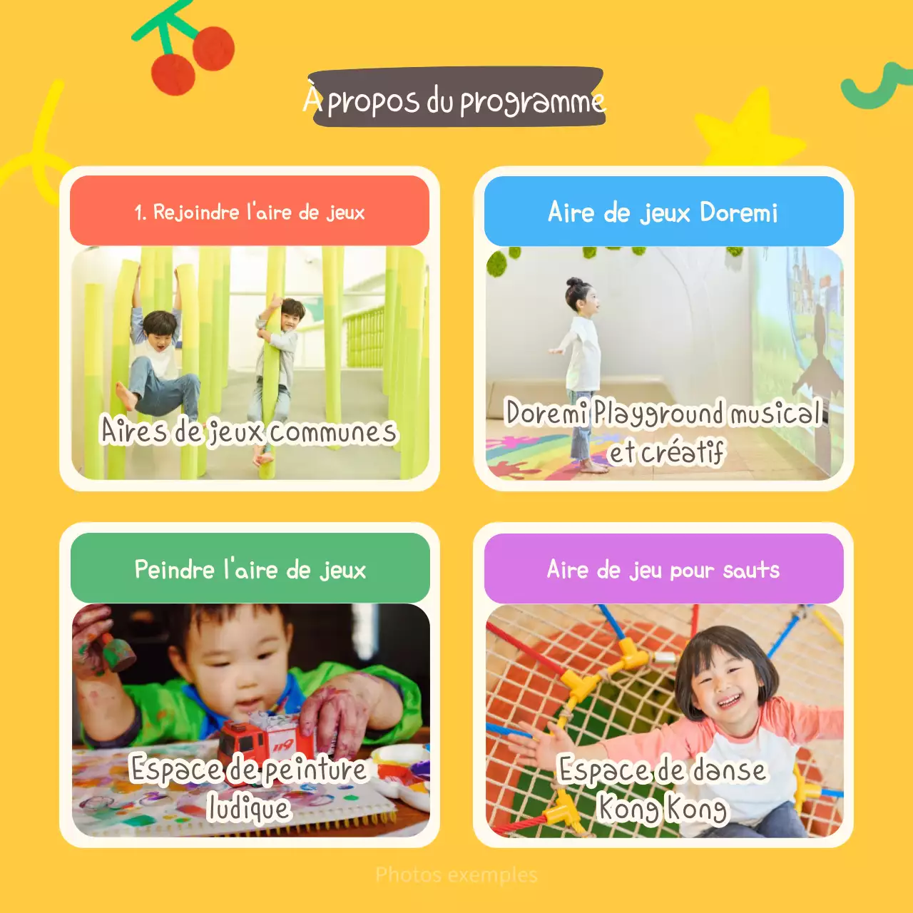 Promouvoir les cafés pour enfants d'Ivory