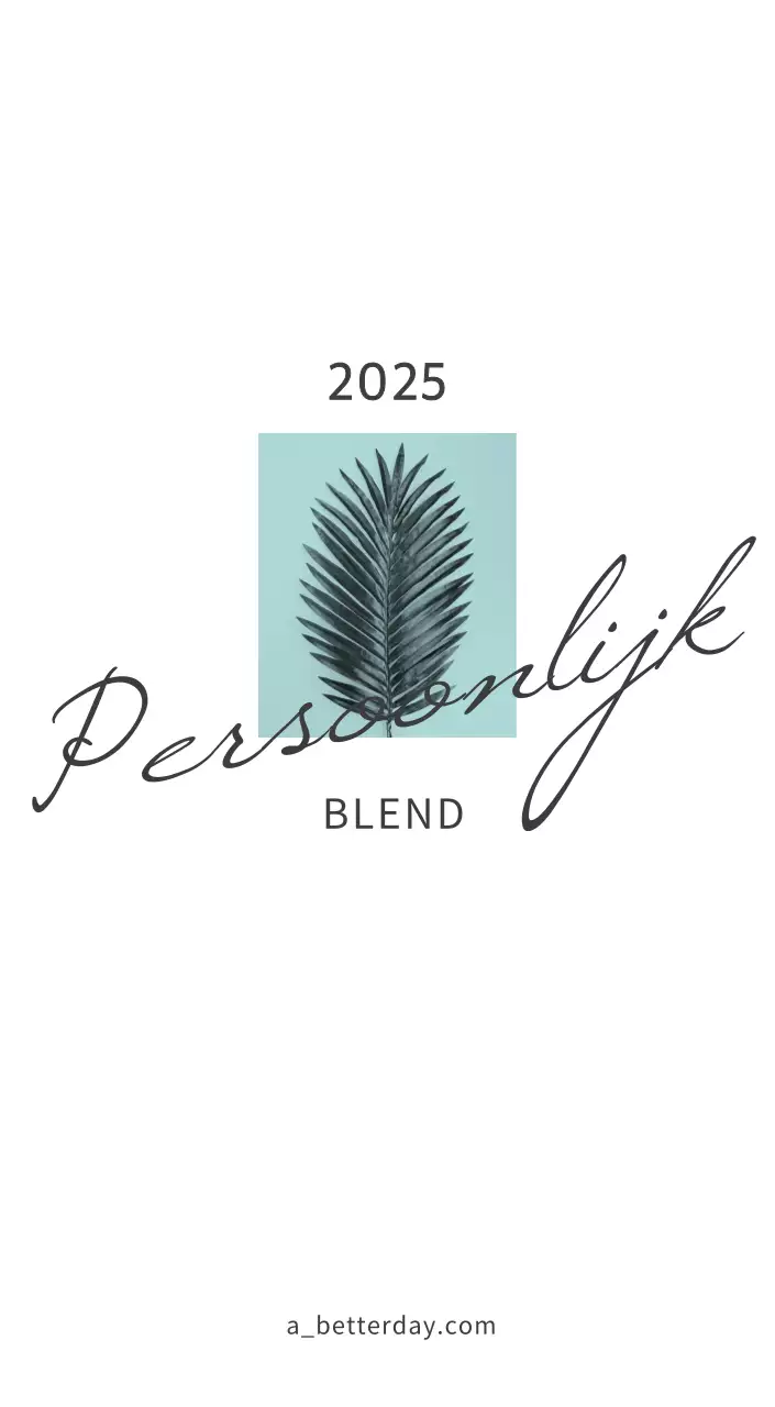 Witte schone botanische natuurkalender