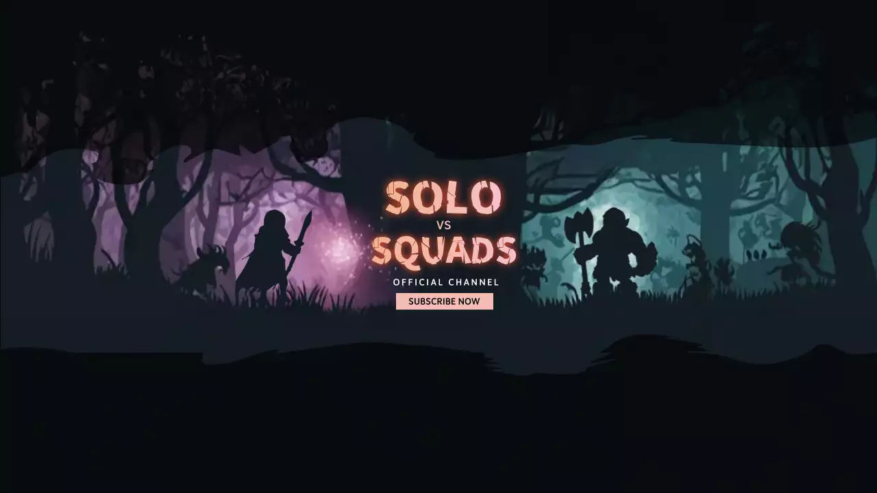 Purple Fantasy Gaming Promotion YouTube Thumbnail