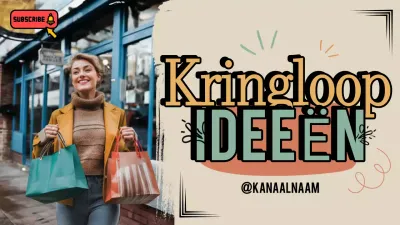 Beige Trendy Thrifting Vlog