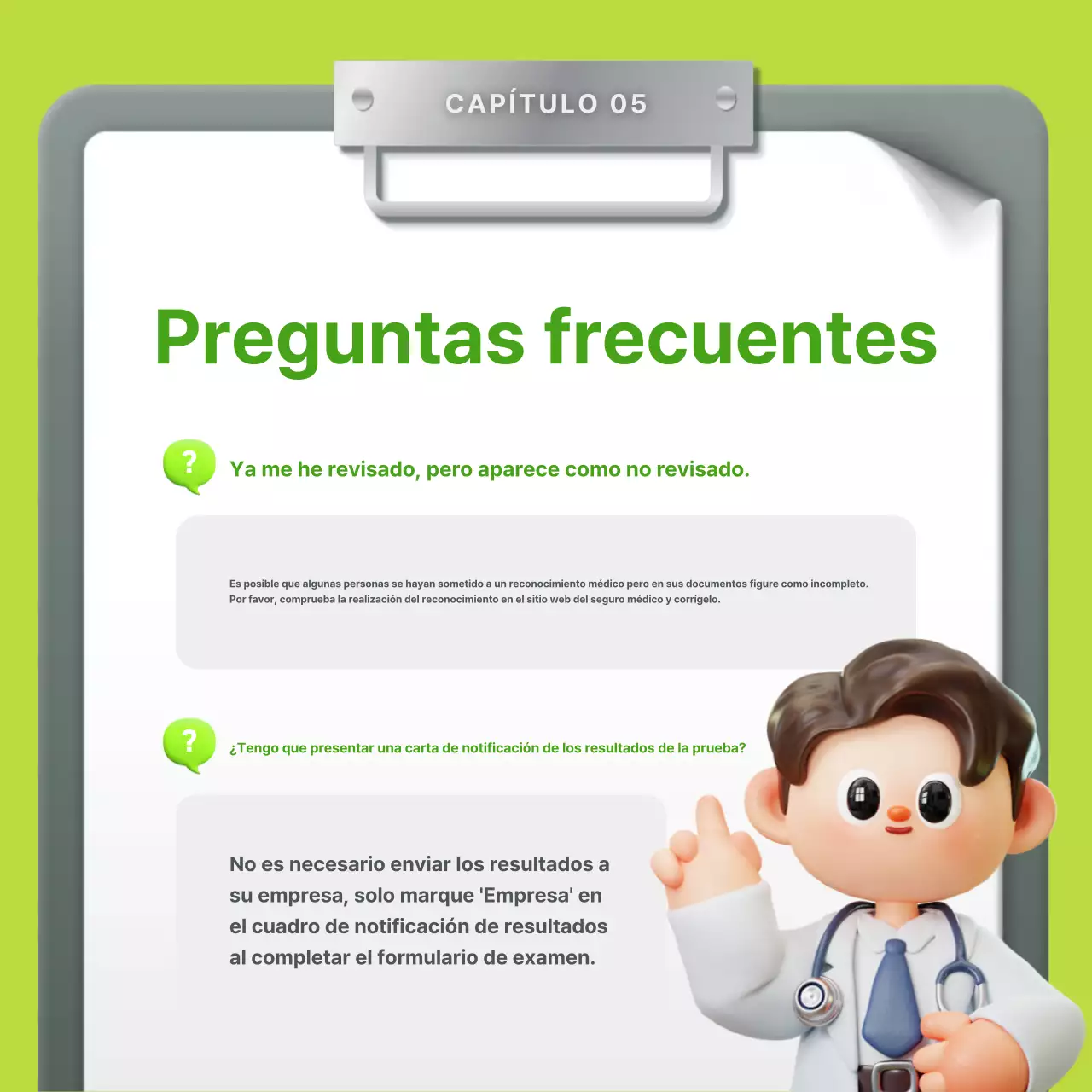 Guía para el chequeo simple anual