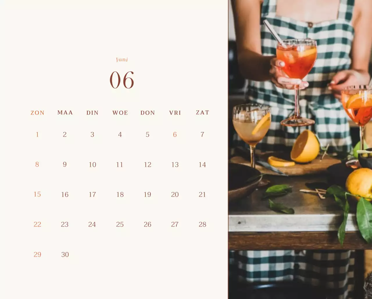 Promote Beige Vintage Café