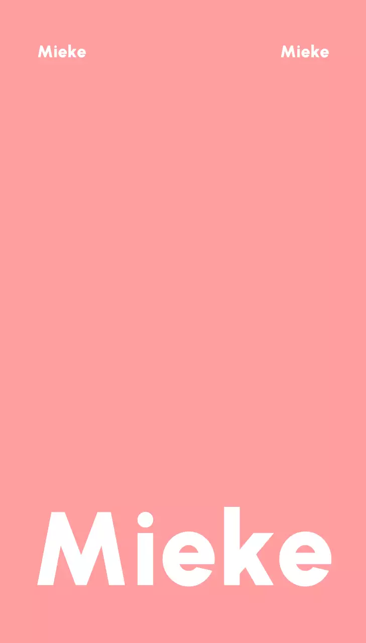 Roze Moderne Fashion Hangtag Etiketten