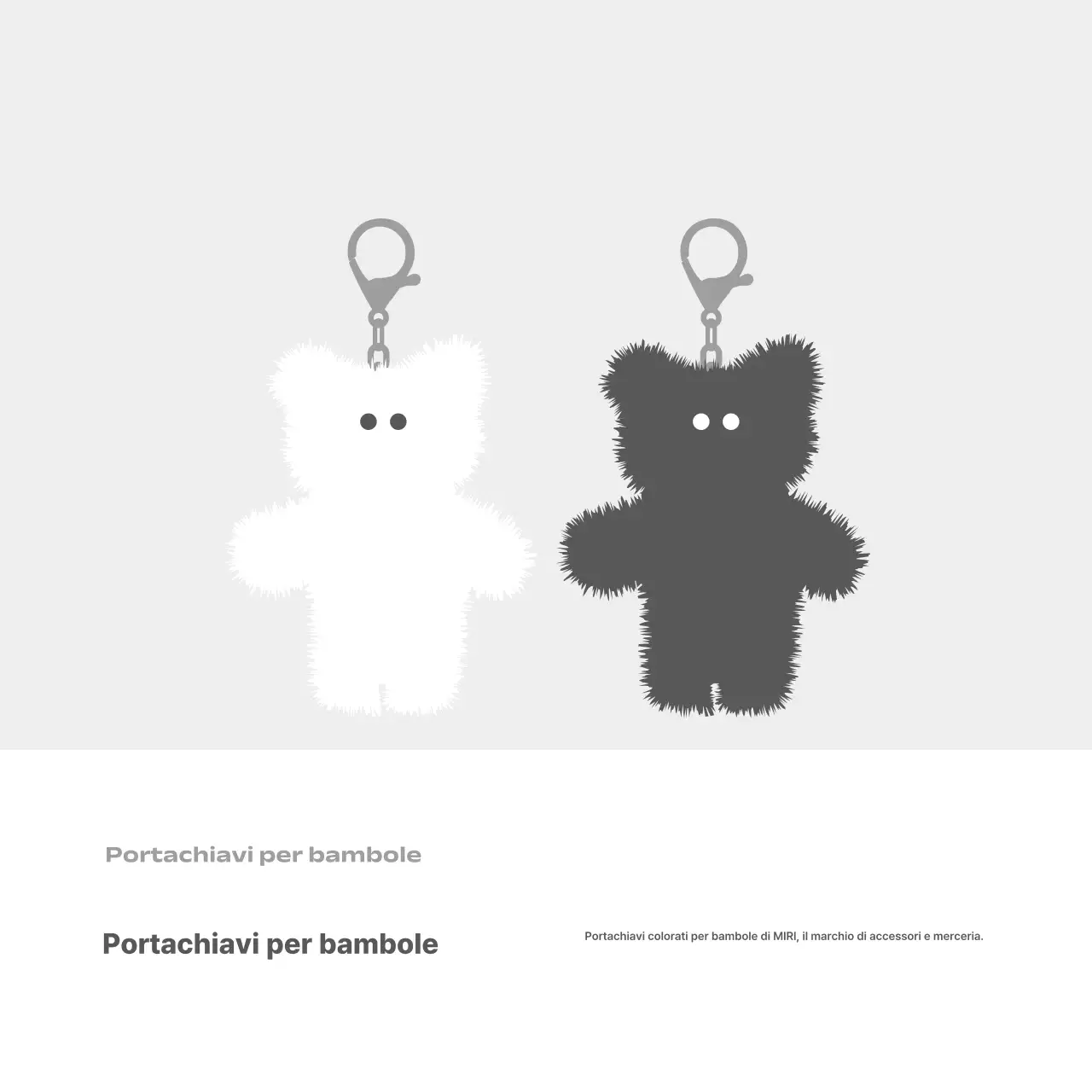 Annuncio di merceria semplice di cancelleria grigia