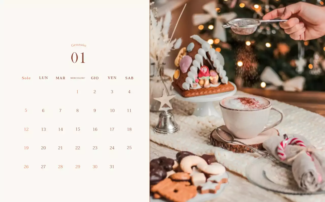 Promuovere il caffè vintage beige