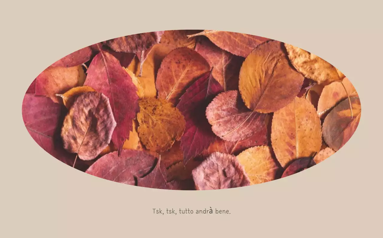 Calendario botanico naturale bianco e pulito