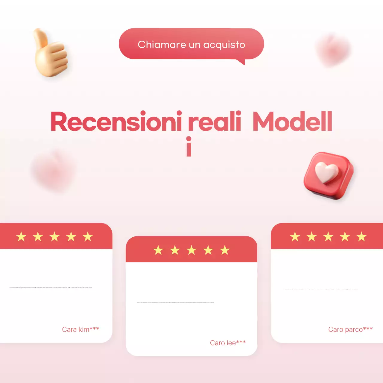 Promozione della rivista Red Modern