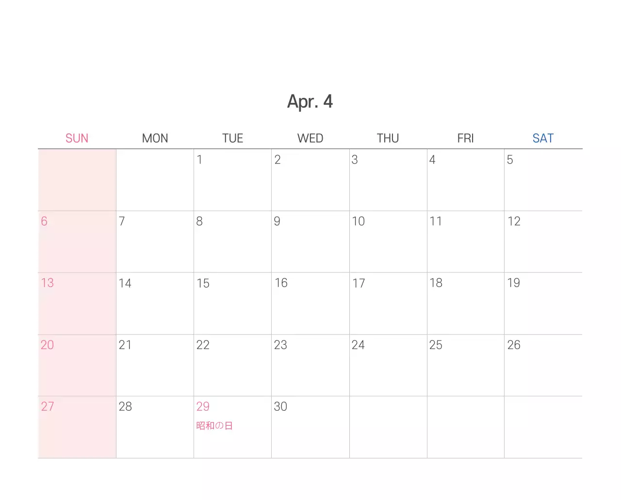 パステル調のすっきりとしたイラストの教会