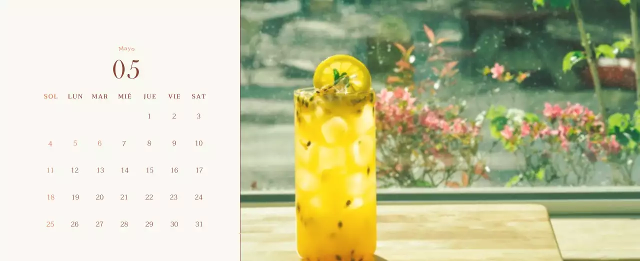 Promover Beige Vintage Cafe