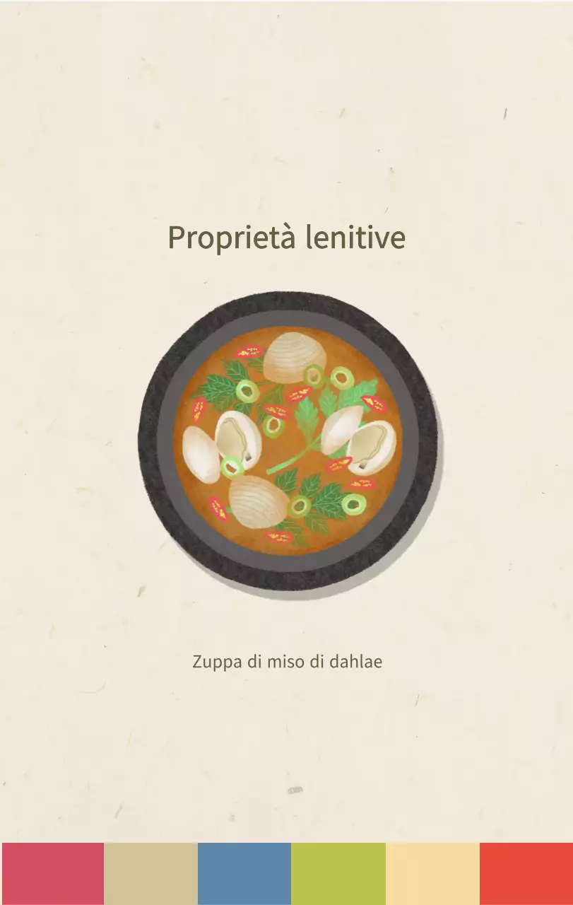 Calendario alimentare tradizionale beige